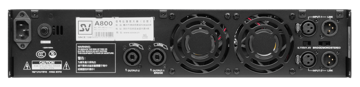SOVOX A800 cinema amplifier
