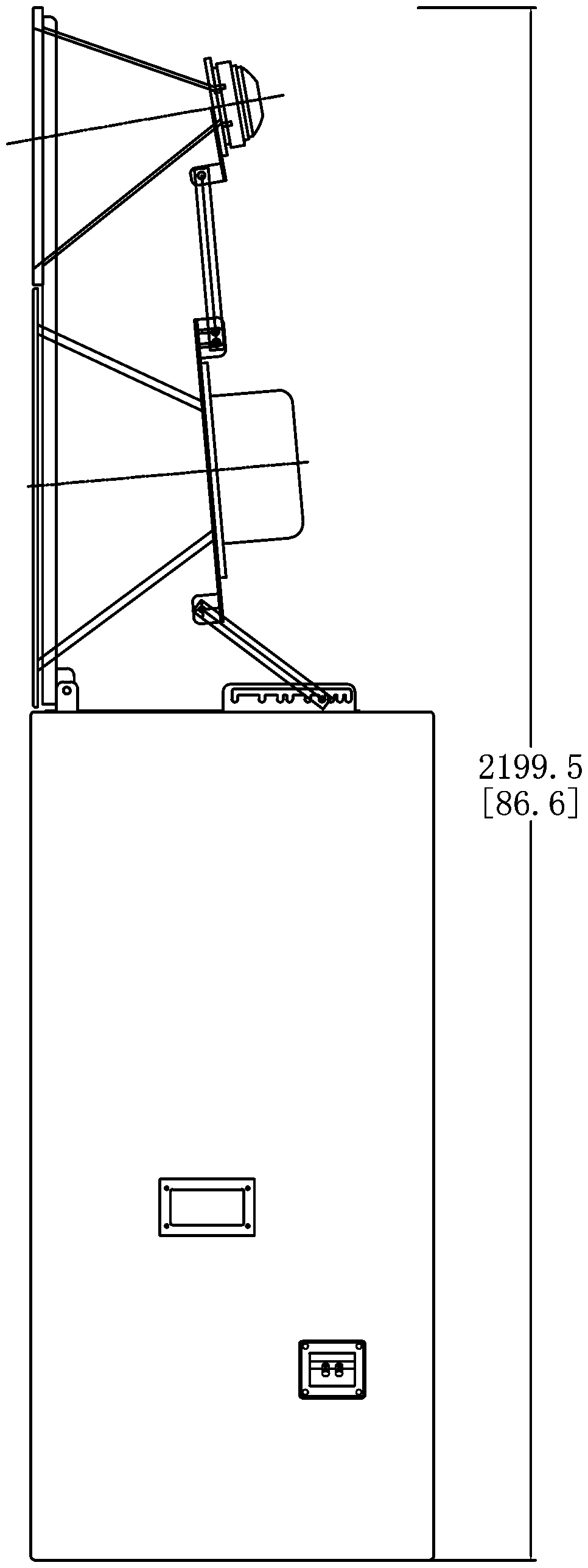 MV3108PRO — Cinema Screen Loudspeaker System