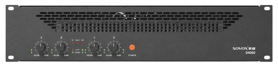 SOVOX D4060 cinema amplifier