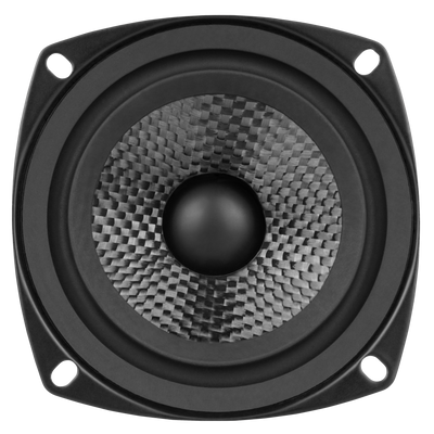 ART 3" Coaxial Speaker Driver (Carbon Fiber, Square Frame) — SV-078C-44-065-0128-01