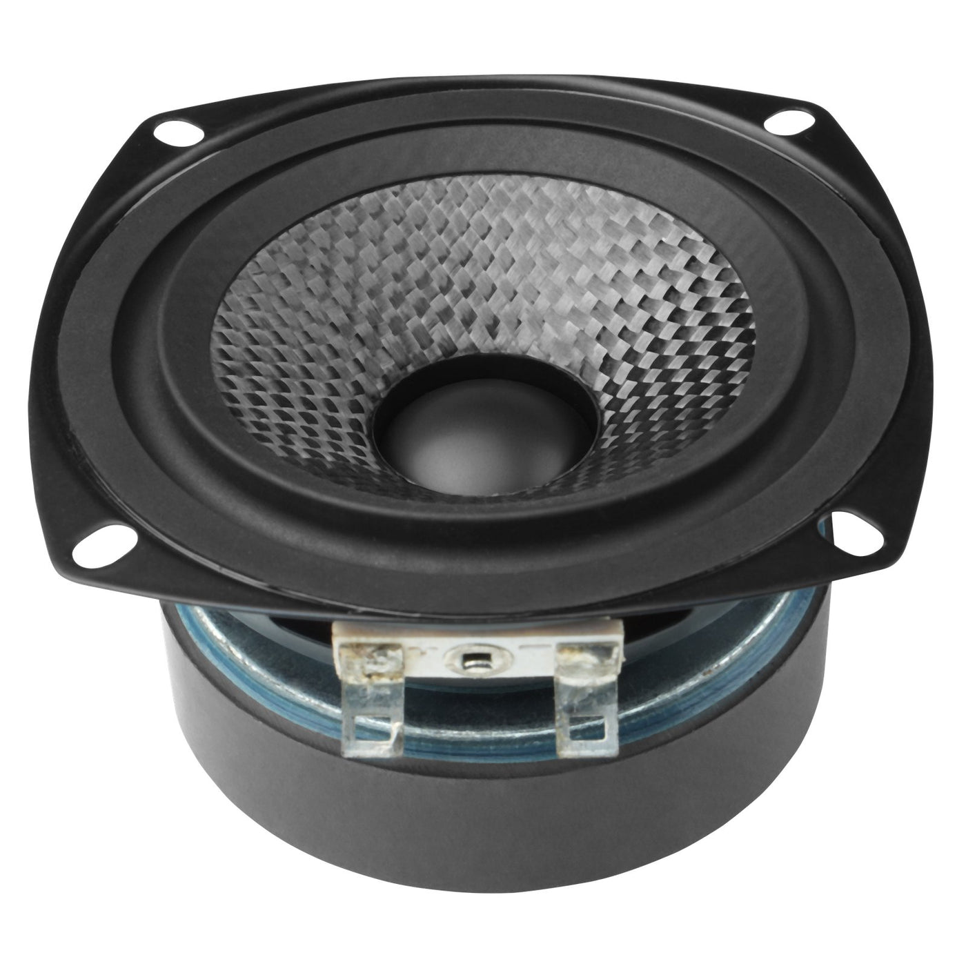 ART 3" Coaxial Speaker Driver (Carbon Fiber, Square Frame) — SV-078C-44-065-0128-01