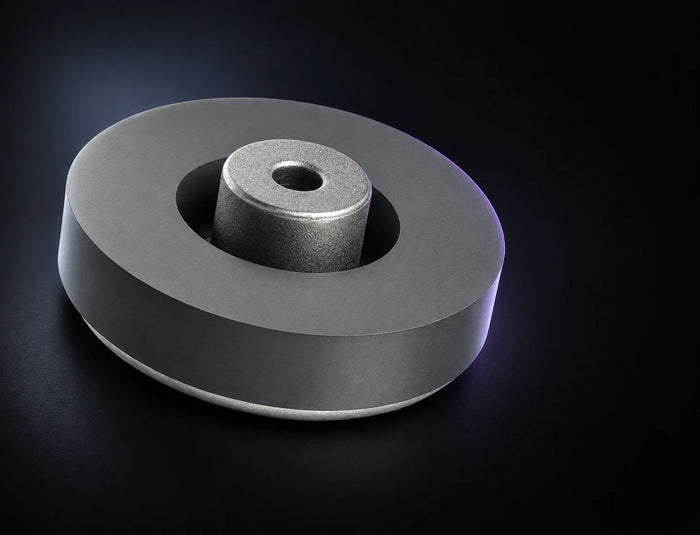 The 3.35-inch (85 mm) magnet of the MiniMax3 woofer