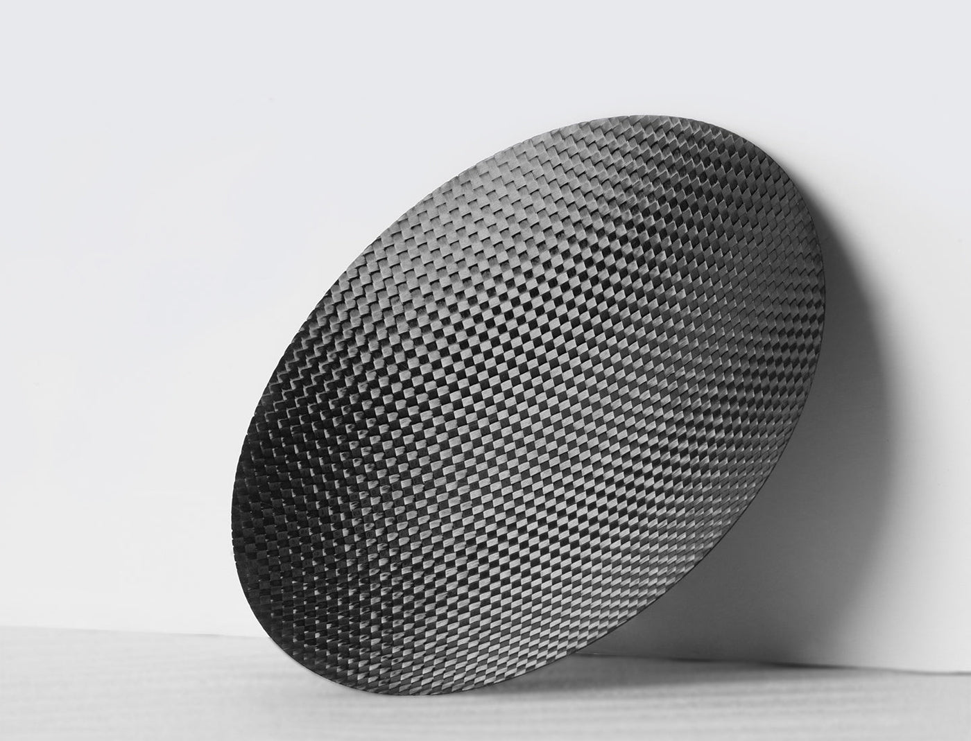 Carbon-fibre passive radiator of the SOVOX MiniMax3 Monitor